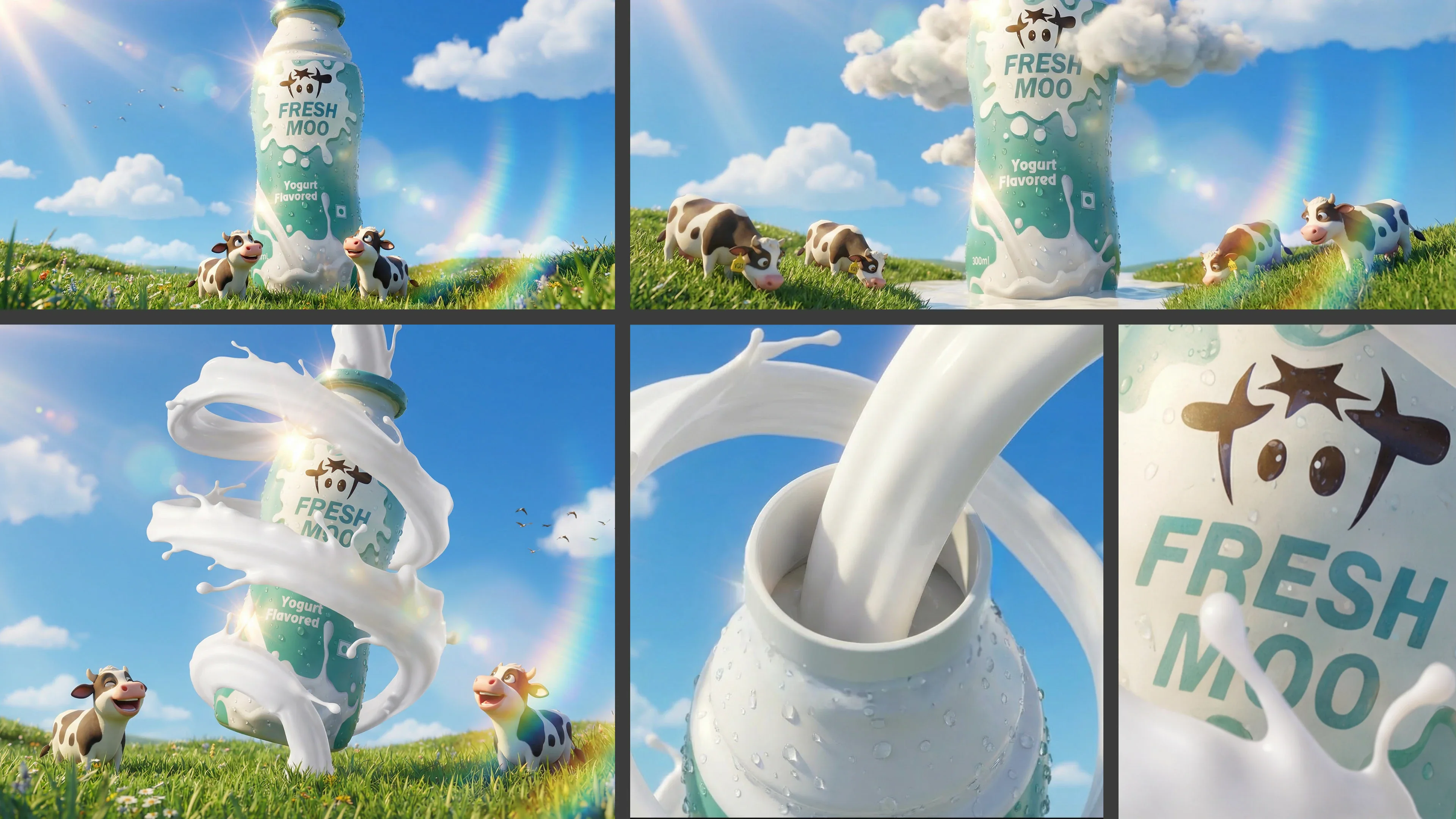 Yogurt, frame by frame.