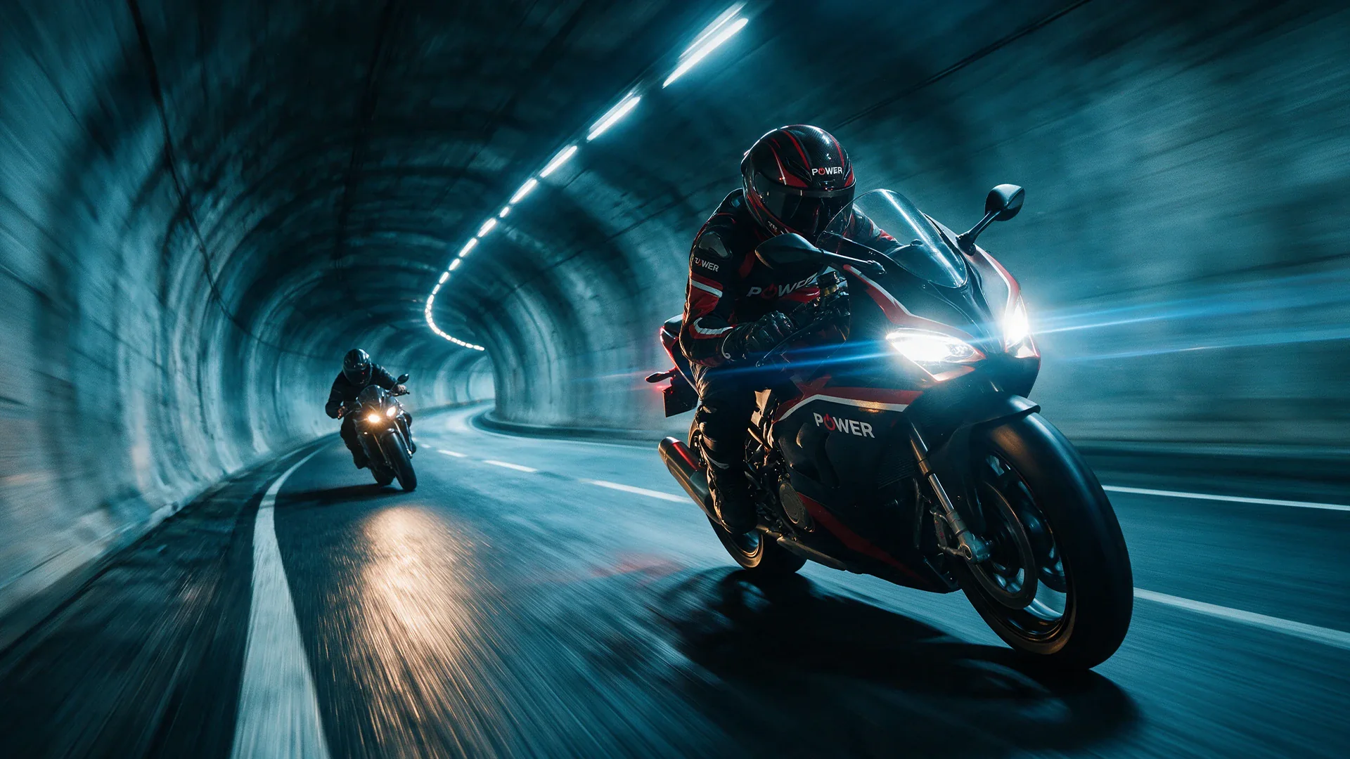 The tunnel run.