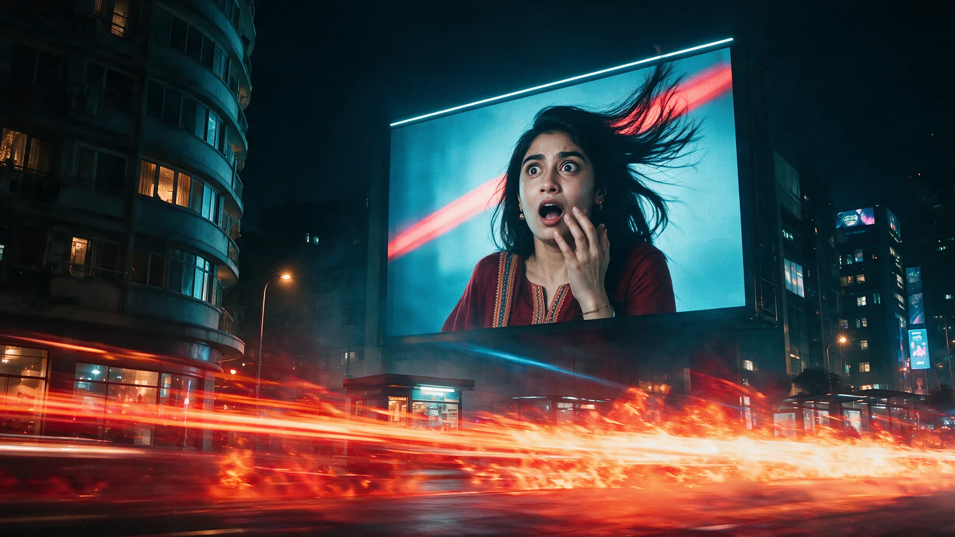 Somebody on a billboard saw it go past.